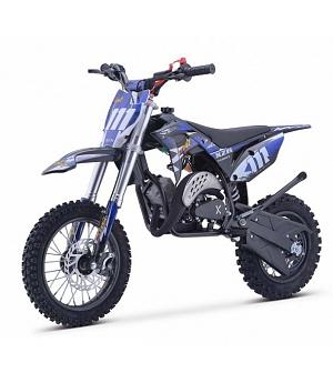 VENTA Minimoto gasolina 65cc, azul, MTR MALCOR XZR THUNDER